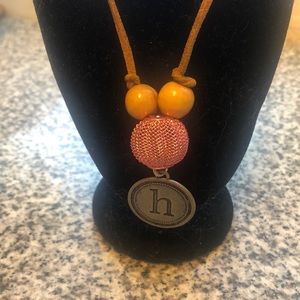 Southwest Cowgirls Initial H Necklace